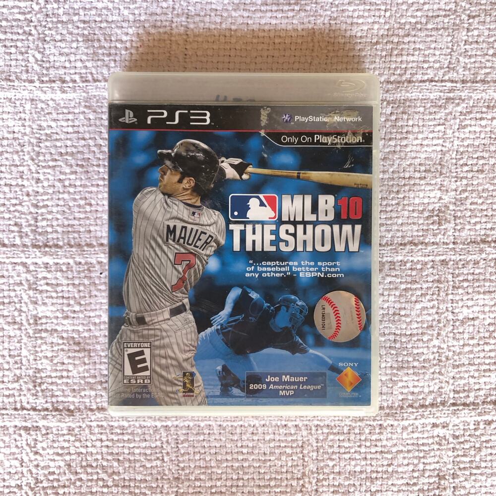 MLB 10 The Show PS3 CIB Complete Tested Works 2010 Baseball Sony Playstation 3